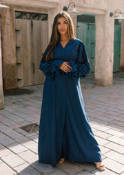 Abaya Ô Dignitaire Bleu Égyptien