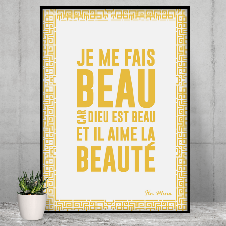 Affiche Je me fais beau...